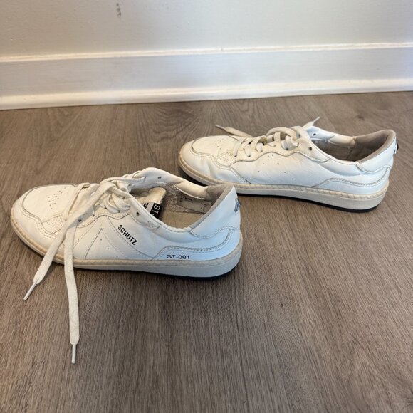 Schutz ST 001 Sneakers — White — Women’s 8 - Picture 3 of 3